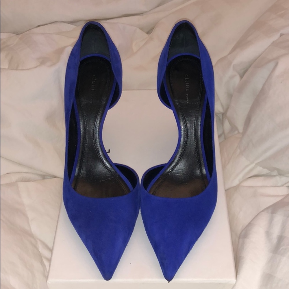 Celine saphire heels - Picture 1 of 10